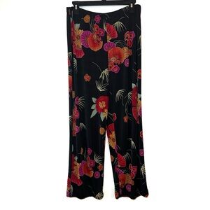 y2k Chicos Travelers Floral Flowy Lightweight Nature Cottage Core Coastal pants